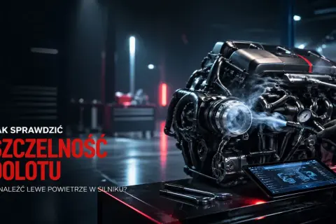 Diagnostyka nieszczelny dolot objawy diesel. Dym wydobywa się z silnika, wskazując na problem z układem dolotowym.